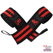 Oni Wrist Wraps IPF Approved (Black/Red)
