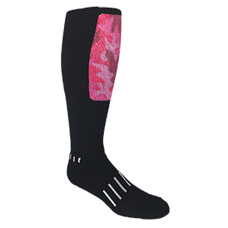 Pink Camo Block - Moxy Deadlift Socks